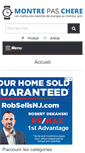 Mobile Screenshot of montre-pas-chere.com